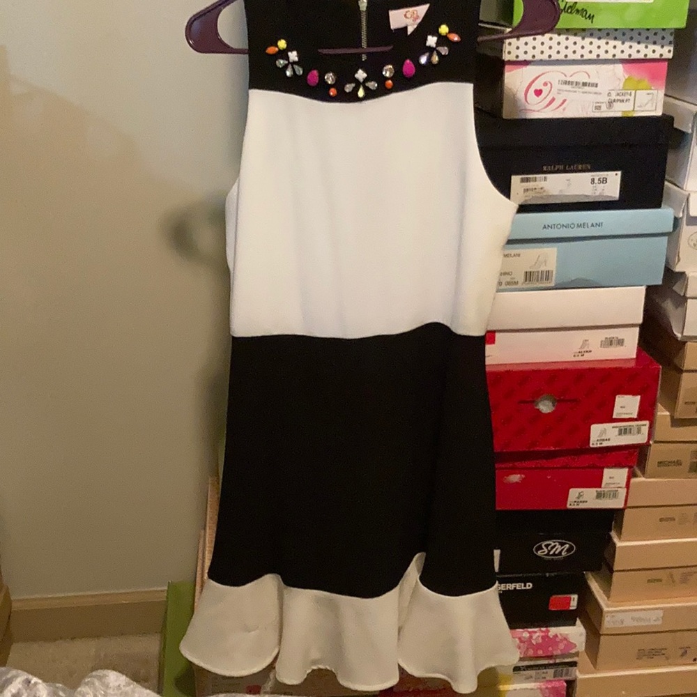 GB Girls striped dress